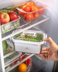 TAKISSO Rectangle - Big - 1300ml Microwave Safe Container With Handle