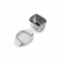 TAKISSO Rectangle - 450ml Microwave Safe Container With Transparent Lid