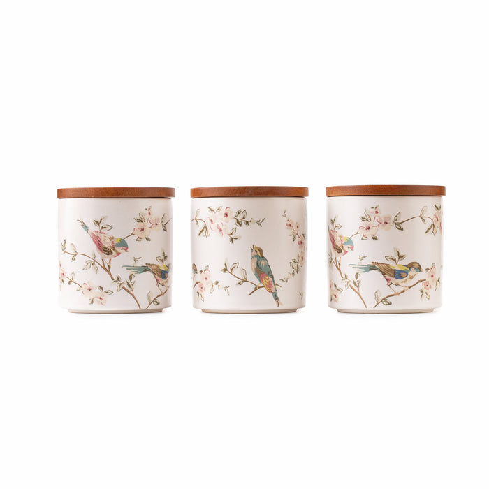 TAKISSO Porcelain Canister Set of 3