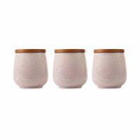 TAKISSO Porcelain Canister Set of 3