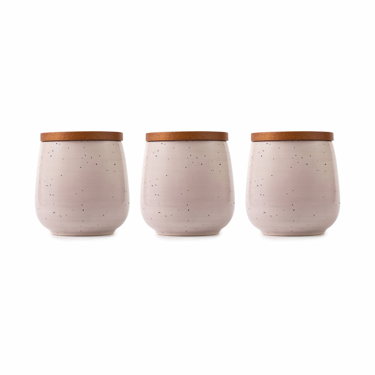 TAKISSO Porcelain Canister Set of 3