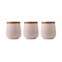 TAKISSO Porcelain Canister Set of 3
