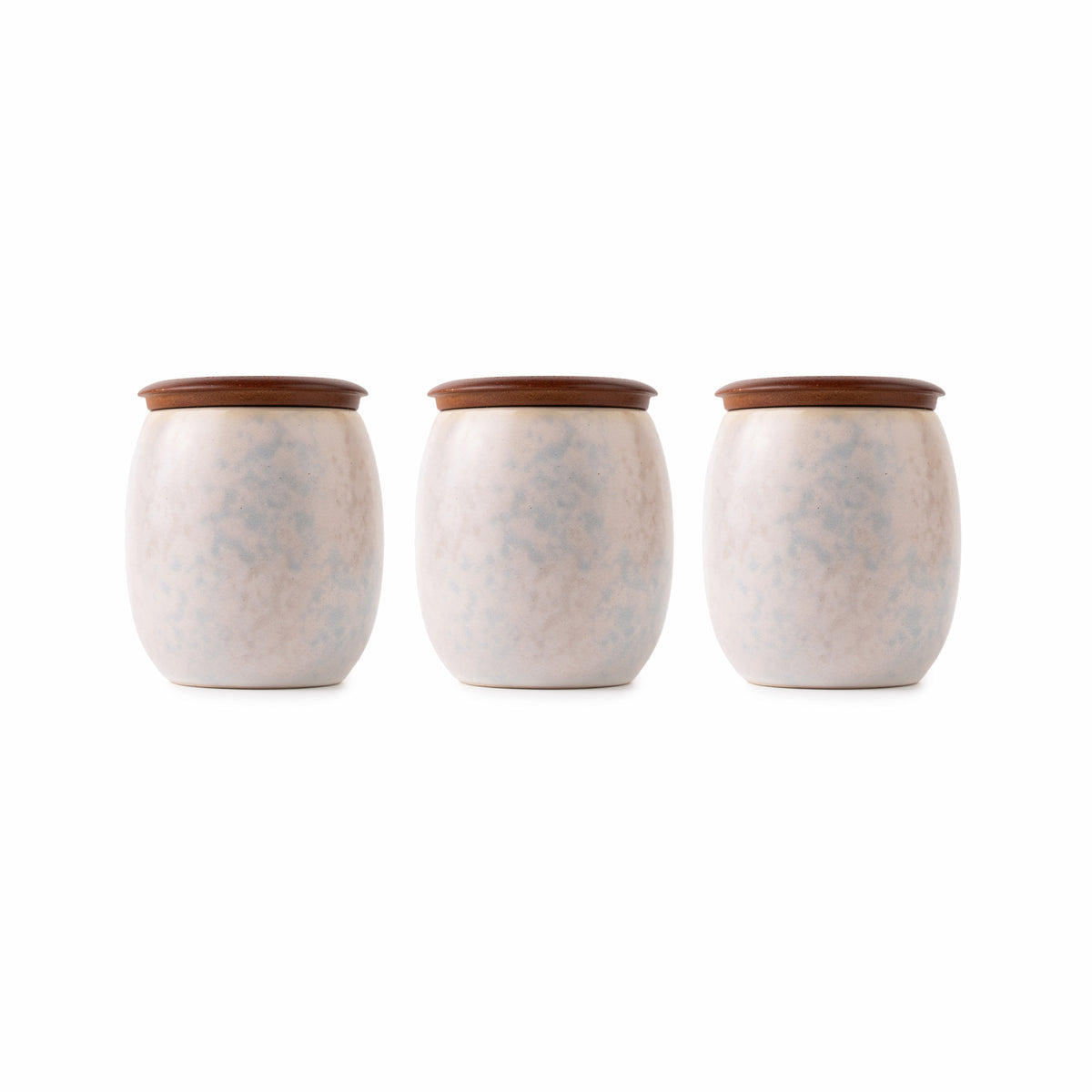 TAKISSO Porcelain Canister Set of 3