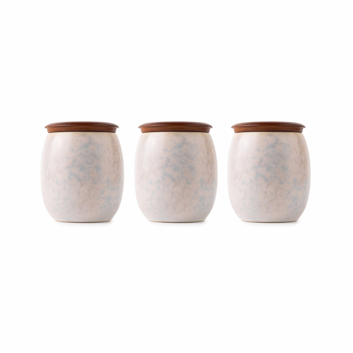 TAKISSO Porcelain Canister Set of 3