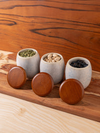 TAKISSO Porcelain Canister Set of 3