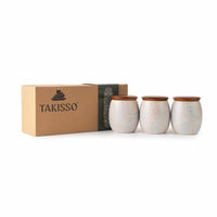 TAKISSO Porcelain Canister Set of 3