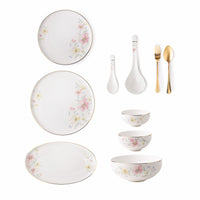 TAKISSO Porcelain Dinner Set of 49