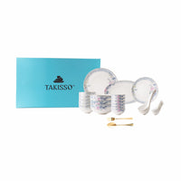 TAKISSO Porcelain Dinner Set of 49