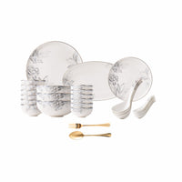 TAKISSO Porcelain Dinner Set of 49