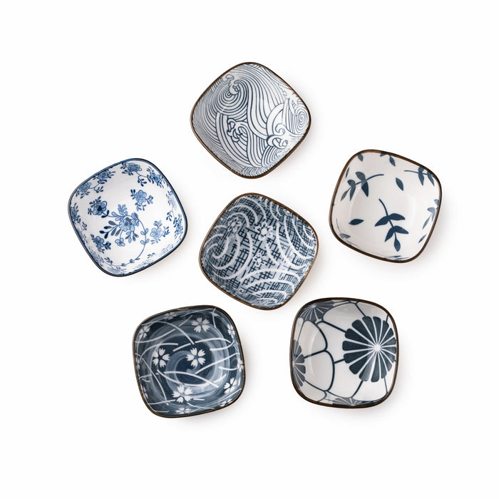 TAKISSO Porcelain Bowl Set of 6