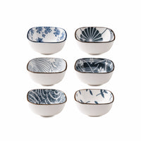 TAKISSO Porcelain Bowl Set of 6