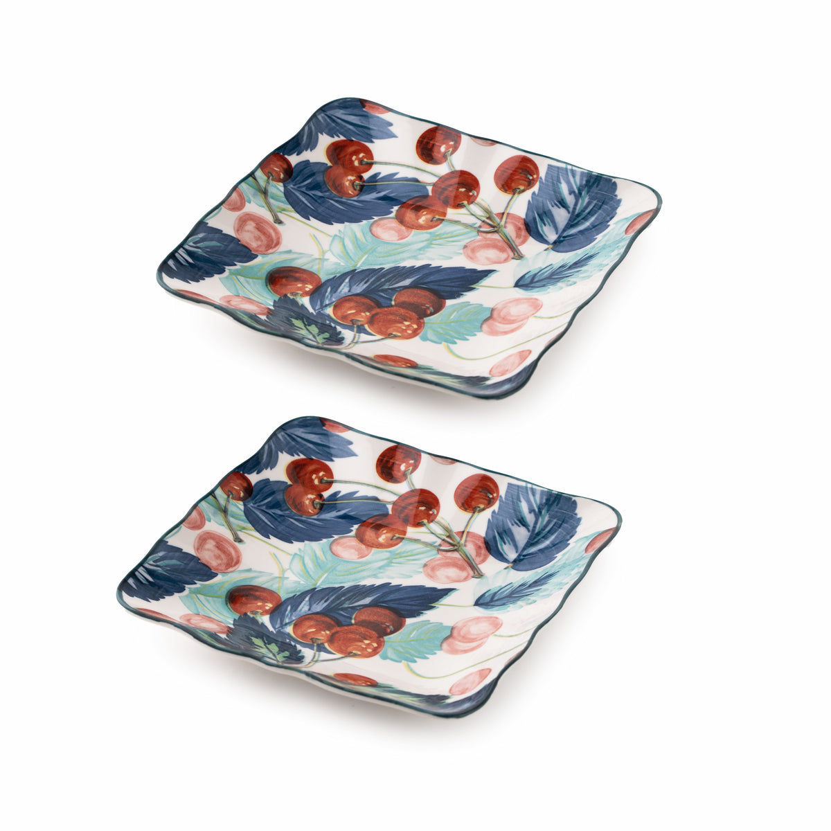TAKISSO Porcelain Plate Set of 2