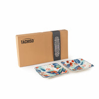 TAKISSO Porcelain Plate Set of 2