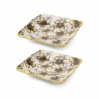 TAKISSO Porcelain Plate Set of 2