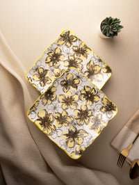 TAKISSO Porcelain Plate Set of 2