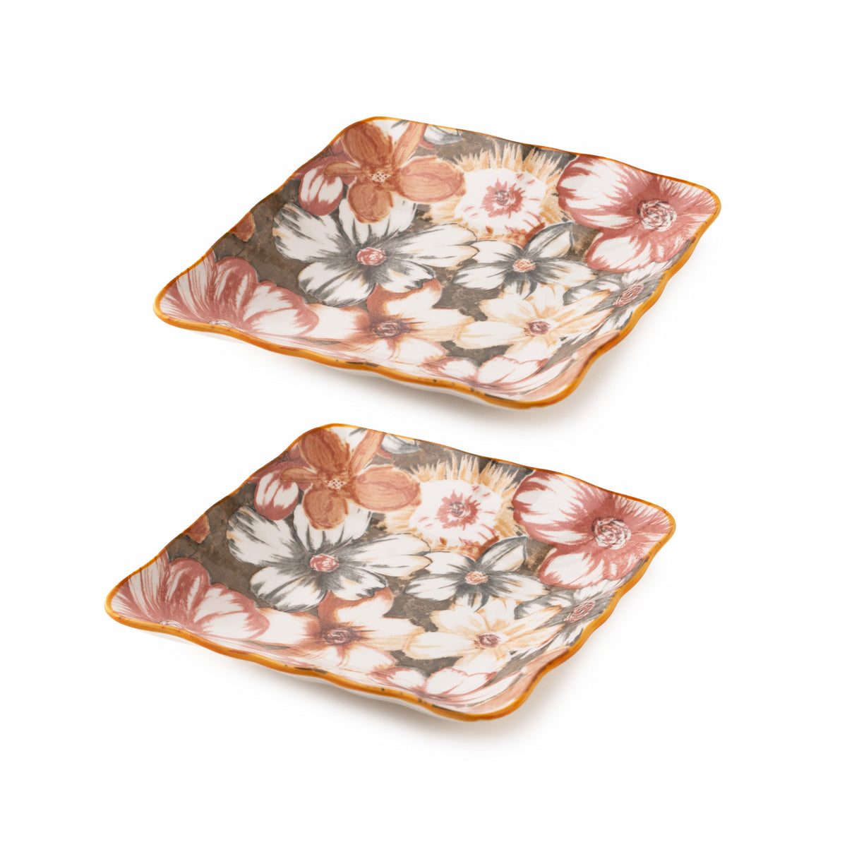 TAKISSO Porcelain Plate Set of 2