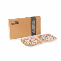 TAKISSO Porcelain Plate Set of 2