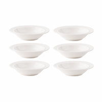 TAKISSO Porcelain Line Pattern Bowl Set of 6