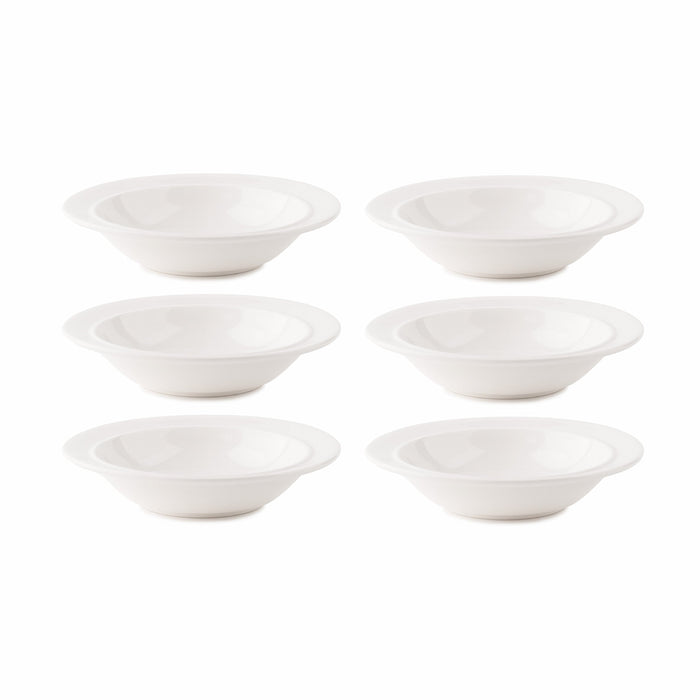 TAKISSO Porcelain Line Pattern Bowl Set of 6