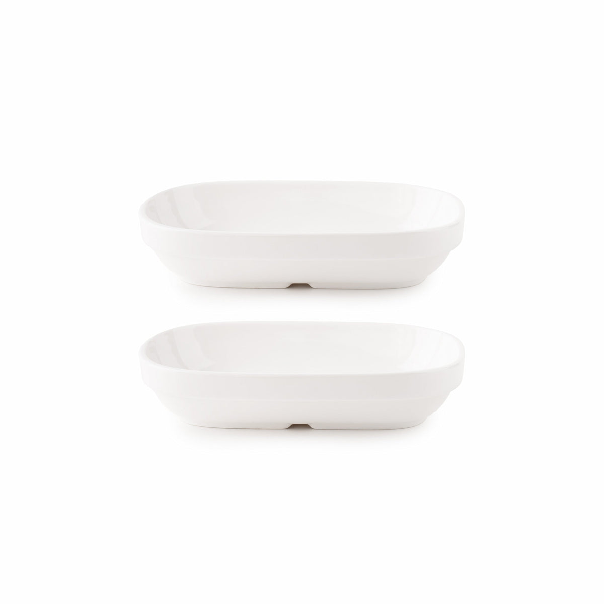 TAKISSO Porcelain Rectangular Bowl Set of 2