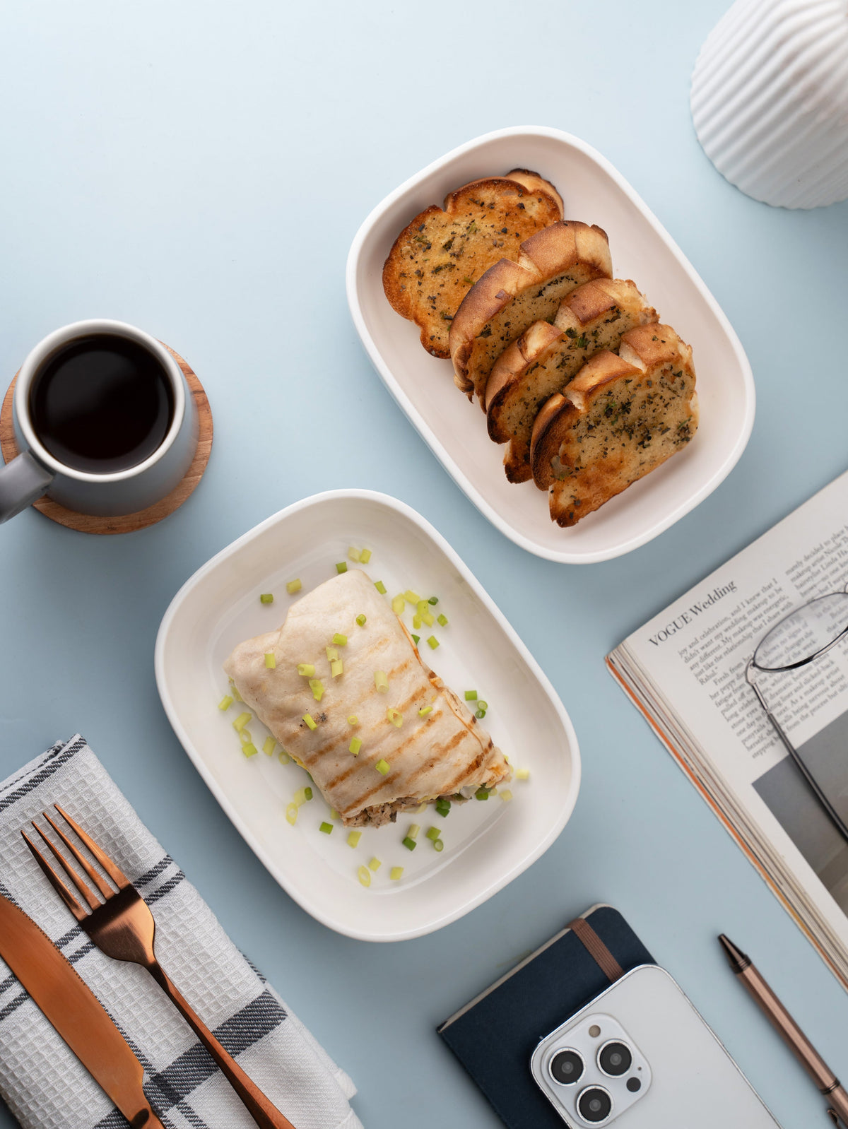 TAKISSO Porcelain Rectangular Bowl Set of 2