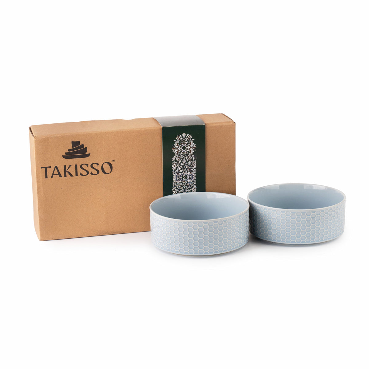 TAKISSO Porcelain Maggi Bowl Set of 2