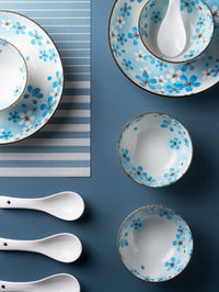 TAKISSO Porcelain Ramen Set of 10