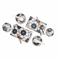 TAKISSO Porcelain Sushi Set of 10