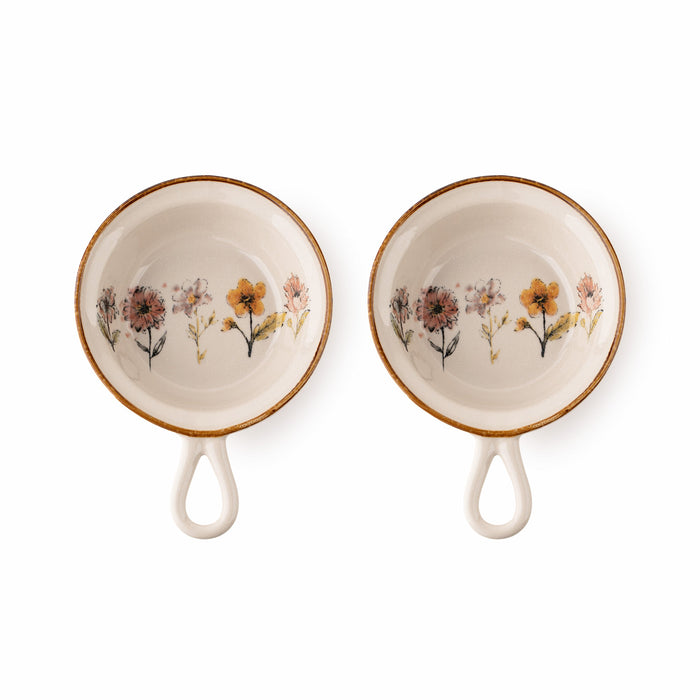 TAKISSO Porcelain Serving Bowl Set of 2