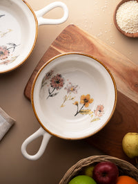 TAKISSO Porcelain Serving Bowl Set of 2