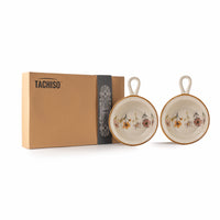 TAKISSO Porcelain Serving Bowl Set of 2