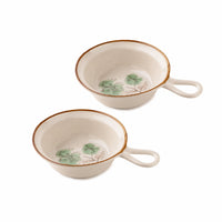 TAKISSO Porcelain Serving Bowl Set of 2