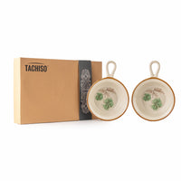 TAKISSO Porcelain Serving Bowl Set of 2