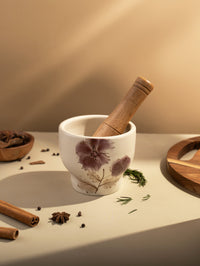 TAKISSO Porcelain Mortar & Pestle Set
