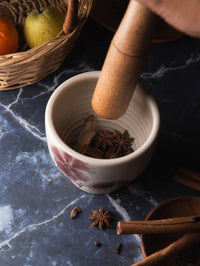 TAKISSO Porcelain Mortar & Pestle Set