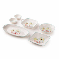 TAKISSO Porcelain Platter Set of 6