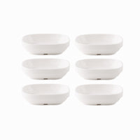 TAKISSO Porcelain Square Bowl Set of 6