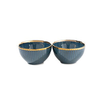 TAKISSO Ceramic Snack Bowls Set of 2 (300ml)